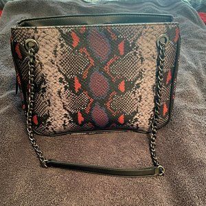 Snake Skin Patterned Purse